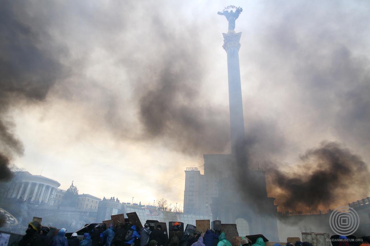 Максим Баландюх Оборона Майдану 19 лютого 2014 року