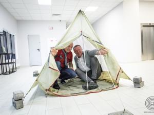Учасники Революції на граніті відкривають виставку до її 30-річчя в Будинку профспілок