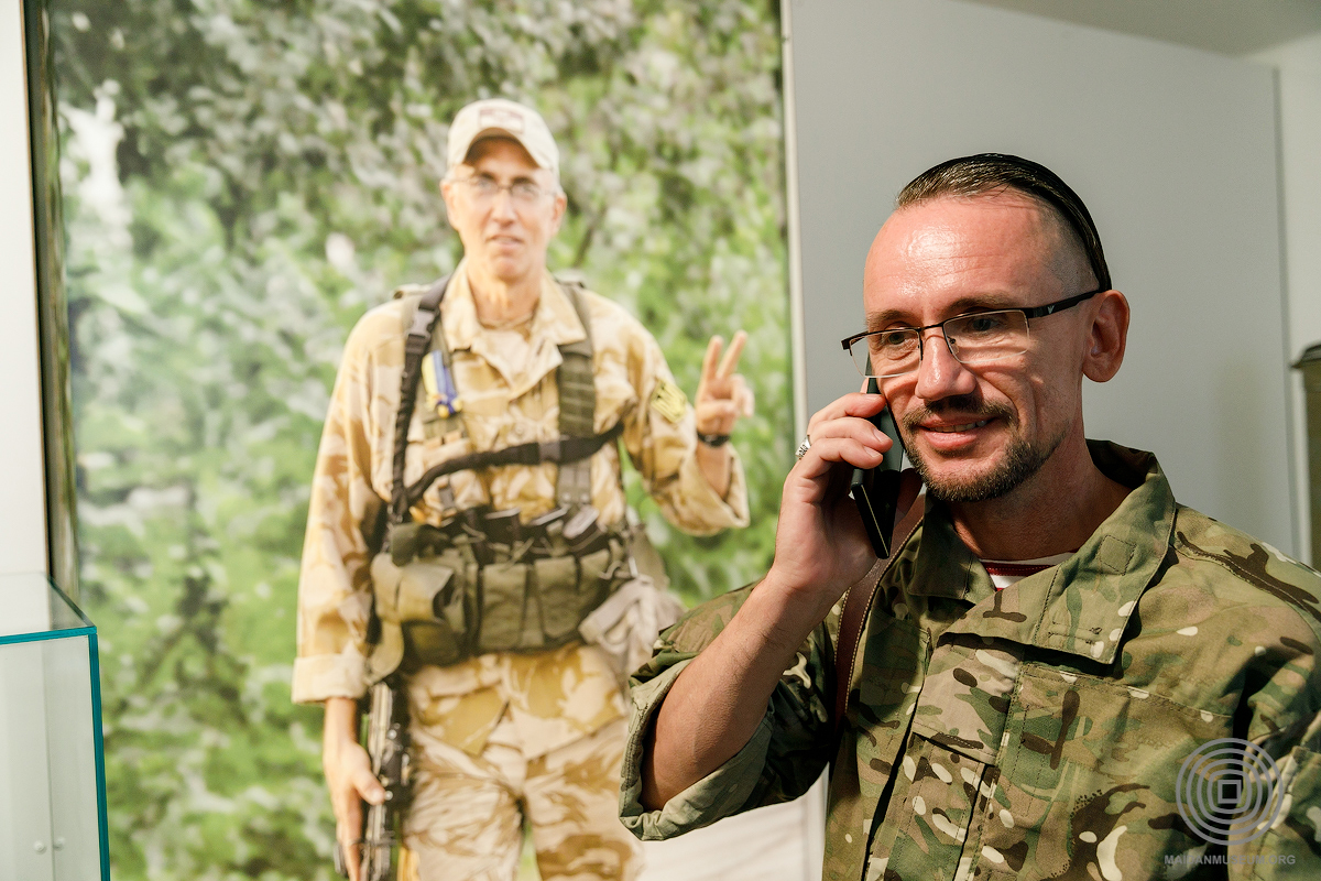 Вадим Гайдін, боєць батальйону "Донбас", побратим Марка Паславського